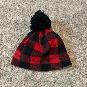 Buffalo plaid winter hat